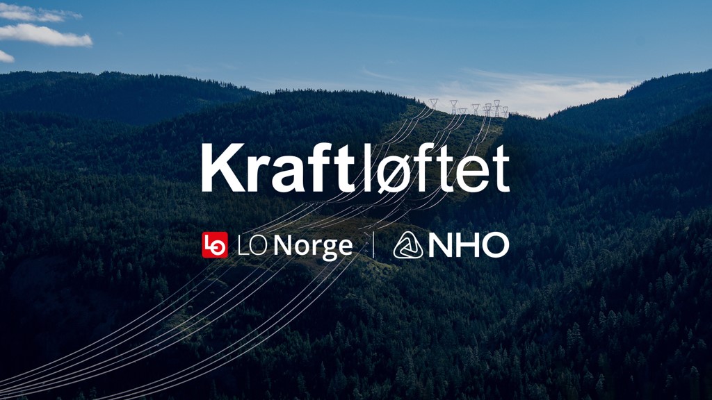 stort område med skog sett fra luften og kraftlinjer som går gjennom terrenget i kraftgate