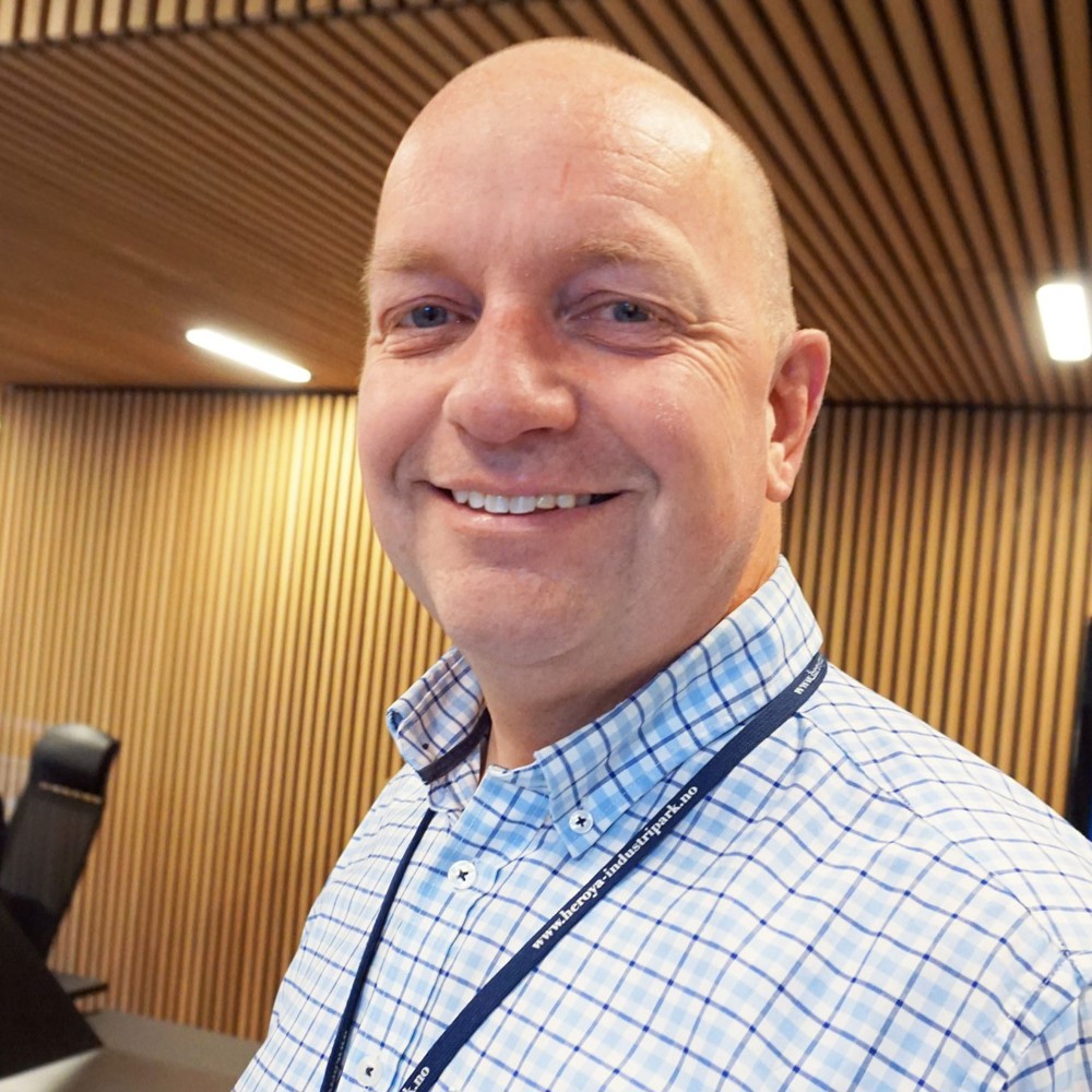 man, portrait, smiling, bald